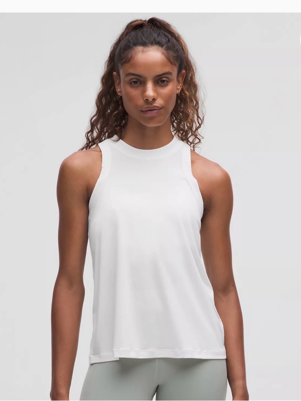 Lululemon blue Sleeveless High-Neck Tank Top